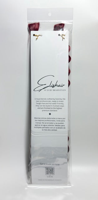 Rizos Boho- nº Burgundy